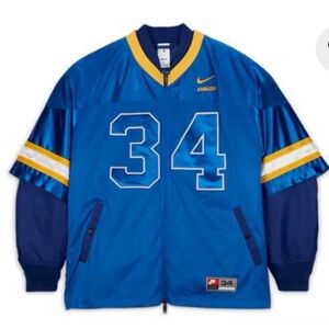 Nike Ambush Blue and Yellow Varsity Jacket